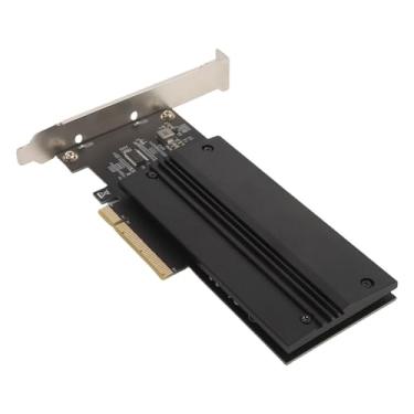 Imagem de GOWENIC NVME PCIE Adaptador Card, PCIE 4.0 X8 M2 NVME M-key SSD Adaptador Com Dissipador de Calor de Alumínio para 2280/2260/2242/2230 M.2 NVME SSDs para Mac e PC