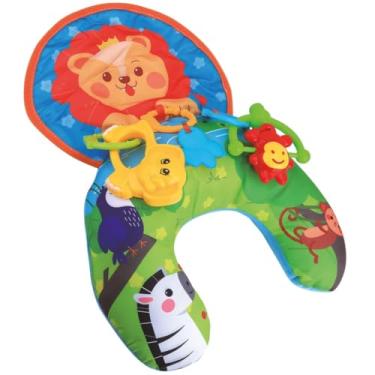 Imagem de Zoop Toys Almofadinha de Atividades Bebê Conforto Leão