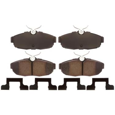 Imagem de ACDelco Conjunto de pastilhas de freio a disco traseiro de cerâmica Gold 17D1082CH