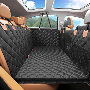 Imagem de Extensor de banco traseiro, capa de assento de cachorro para banco traseiro, capa de assento de carro inferior rígida para cães, rede de cachorro para carro, capa de animal de estimação para assento