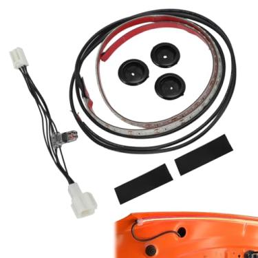 Imagem de WIKIBB Fita de LED para tampa de caminhão para Mazda MX-5 Miata ND 2015-2023, cor vermelha à prova d'água e faixa de barra de luz traseira de LED brilhante, não serve para o modelo 2024 em diante