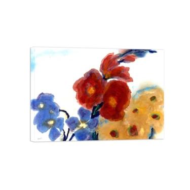 Imagem de Pôster e impressões em tela de flores vintage - reprodução de pintura de arte de parede famosa - imagens florais de natureza morta - imagens prontas para pendurar tela embrulhada 40 x 55 cm 16 x 22