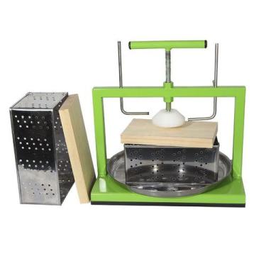 Imagem de Kit Prensa Queijo + 2 Forma Retangular 500G 1kg Gastrobel