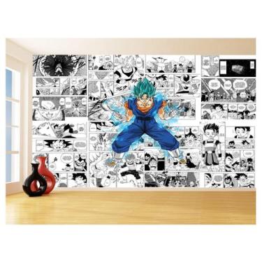 Imagem de Papel De Parede Dragon Ball Goku Vegetto Anime 3,5M Dbz726 - Você Deco