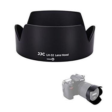 Imagem de JJC Para-sol reversível para Nikon AF-S DX 18-140mm f/3.5-5.6G ED VR/AF-S DX 18-105mm f/3.5-5.6G ED VR/AF-S DX 18-135mm f/3.5-5.6G ED IF/AF-S 18-70mm f/3.5-4.5G ED-Substituição IF da Nikon HA. B-32