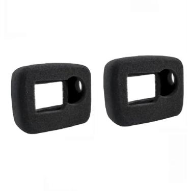 Imagem de BTG 2 peças de capa Windslayer para DJI Osmo Action 5 Pro 4 3 acessórios de câmera para-brisa protetor de vento capa de espuma capa de moldura silenciador esponja silenciador à prova de vento redução