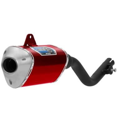 Imagem de Ponteira Escape Pro Tork Mini 3 Trioval Bros 160 15/20 Xre 190 16/19 – Ponteira Vermelha