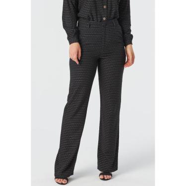 Imagem de Calça PKS Alfaiataria Reta Preta-G-Feminino