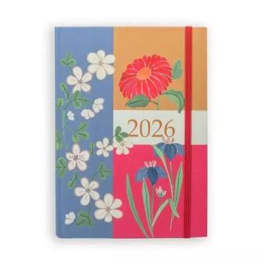 Imagem de Agenda 2026 ana luiza semanal mesa garden azul - TECA