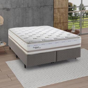Imagem de Colchão King Molas Maxspring Scotland 193x203x33cm Herval