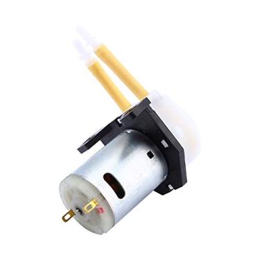 Imagem de Bomba de dosagem DC12V ajustável Cabeça peristáltica silenciosa baixo ruído Bomba de água de desempenho estável para laboratório de aquário Produtos químicos líquidos analíticos