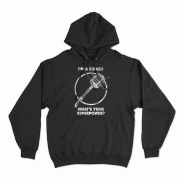 Imagem de Moletom Studio Geek Com Capuz Singer Of Thunder Unissex-Unissex