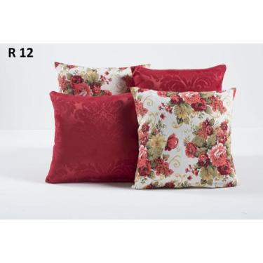 Imagem de Capas Jacquard para Almofada Kit 4 Peças 12 - Wellus Enxovais