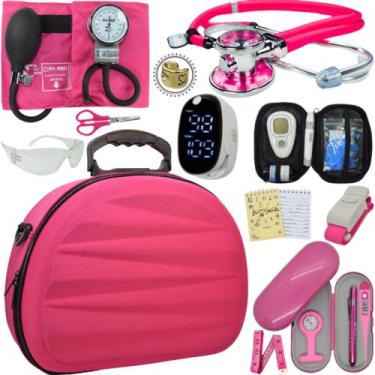Imagem de Kit Enfermagem Maleta Medica Super Luxo Completa Promocao - Love Saude