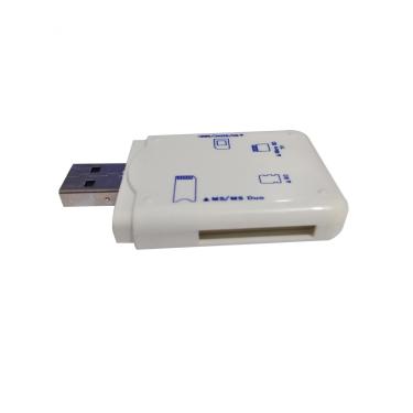 Imagem de Mini Leitor - Leitor Cartão Memória Usb Mini Sd Tf M2 Mmc Xd