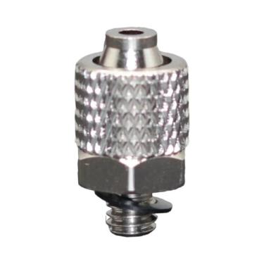 Imagem de Conector Pneumático Mini De Rosca Macho M3 M4 M5 M6 Para Tubo De Ar 3m