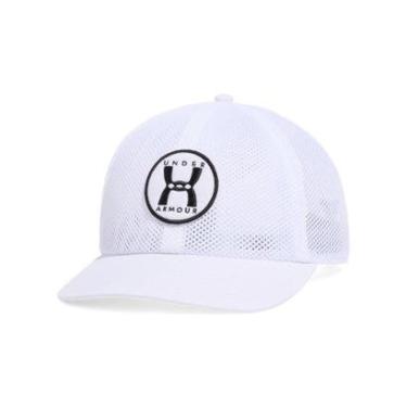 Imagem de Boné Masculino Under Armour Sportstyle Mesh Snapback U Branco-Masculino