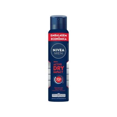 Imagem de Desodorante Antitranspirante Aerosol Nivea Men Active Dry Impact 200ml