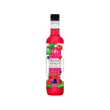 Imagem de Dilute Xarope Frutas Vermelhas Zero 500mL Drink Refri, Frutas Vermelha