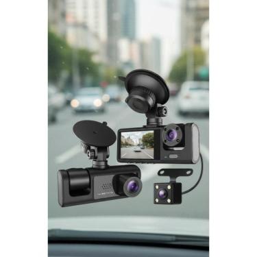 Imagem de Câmera 3 Canais 1080p Noturna Carro - Segurança 360 - Congratulations 