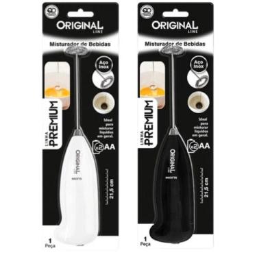 Imagem de Mixer Misturador Leite Café Capuccino Cores Diversas - Original Line, 