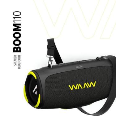 Imagem de Caixa de Som Bluetooth WAAW Boom 110 40W RMS IPX7 Som potente e resist
