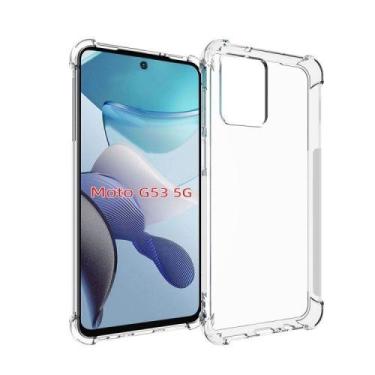 Imagem de Capa Transparente Capinha TPU Anti Shock Impacto MOTO G53 - POP SHOP