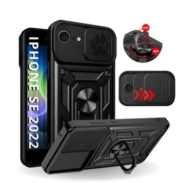 Imagem de Capa Capinha Armor Militar iPhone SE 2022 Anti Impacto Proteção Total 