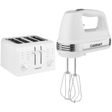 Imagem de Torradeira e batedeira manual Cuisinart CPT-142P1 4 fatias brancas