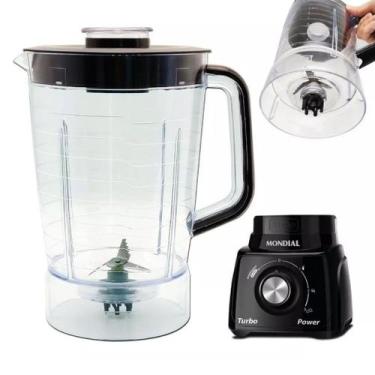 Imagem de Copo de Liquidificador Serve Para Mondial Turbo Power L-99 FB L99 Fort