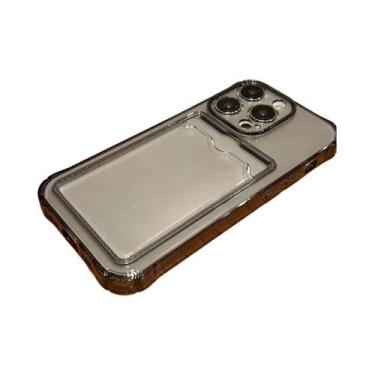 Imagem de Capa Transparente Com Suporte Para Cartões Para iPhone 17 pro Max 11 1