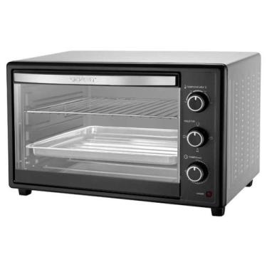 Imagem de Forno Elétrico Best 66Litros 6 Resistências Timer 60min Branco/Preto -