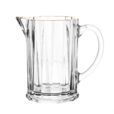 Imagem de Jarra Leiteira Cristal Com Fio De Ouro Radial 290 Ml - Lyor