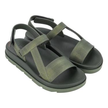 Imagem de Sandália Adulto Feminino Zaxy 18.962, Verde, 35