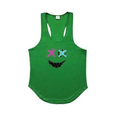 Imagem de Camiseta Regata Masculina De Secagem Rápida Em Malha Para Academia E F