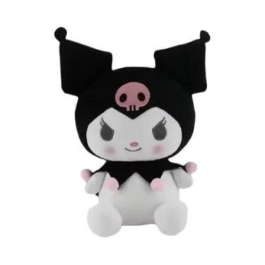 Imagem de Brinquedo De Pelúcia Kawaii Sanrio De 25cm, Cão Jade Kuromi, Boneco De