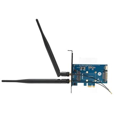 Imagem de Adaptador PCIE, Interface de alimentação de 4 pinos de pequeno volume Adaptador sem fio de peso leve para Internet Cafe para uso doméstico