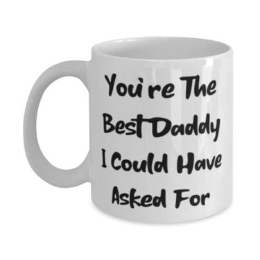 Imagem de Caneca Epic Daddy 325 g 443 ml, You're The Best Daddy I Could Have Asked For, Presente para papai, Presentes de sarcasmo de filho