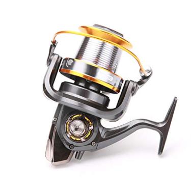 Imagem de HiXB Pesca Spinning Reel Long Shot Profissional-Grade Performance Relação de engrenagens: 5,1: 1 Rolamento: 12+1bb 3000-9000,8000