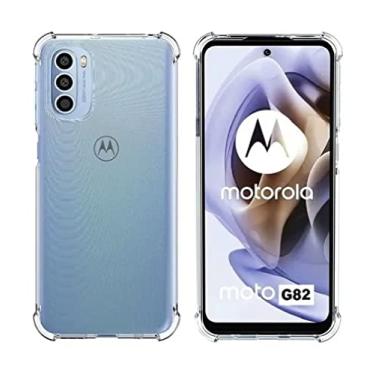 Imagem de Capa Capinha Anti Impacto Transparente Para Moto G82 (6.6) - Phone Palace
