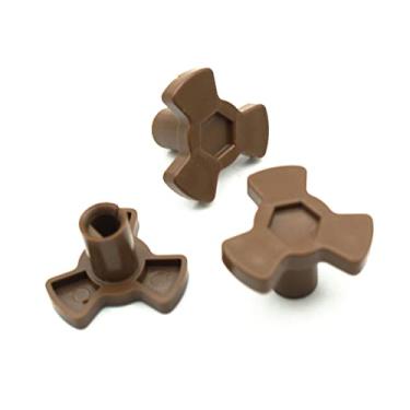 Imagem de 3 peças de substituição de micro-ondas suporte de placa giratória bandeja de vidro em forma de Y suporte de suporte de núcleo de torneamento para acessórios de reparo de micro-ondas Galanz