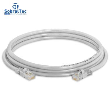 Imagem de Patch Cord Cat5E SpeedLan 2M Conexão Pc Not Tv cz