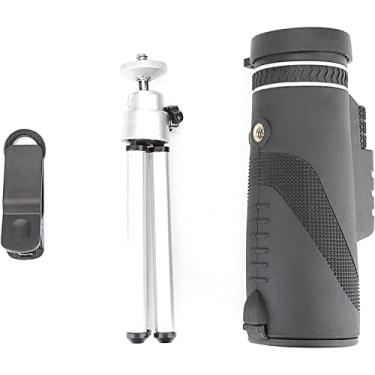 Imagem de Telescópio Monocular 40 × 60 Telescópio Monocular de Alta Potência com Adaptador de Smartphone Tripé para Acampamento de Observação de Pássaros