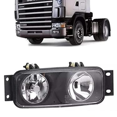 Imagem de FAROL AUXILIAR MILHA ESQ PARA SCANIA SERIE 4 ESQUERDO SEM SOQUETE