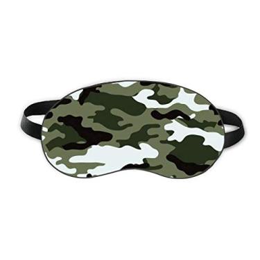 Imagem de Camuflagem Line Art Grain Illustration Pattern Sleep Eye Shield Soft Night Blinfold Shade Cover