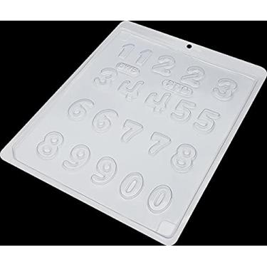 Imagem de Forma Acetato Chocolate Números 380 Bwb