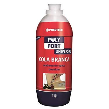 Imagem de Cola Branca 1kg Artesanatos Slime Pulvitec