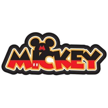 Imagem de Ímã de toque macio com logotipo do Mickey