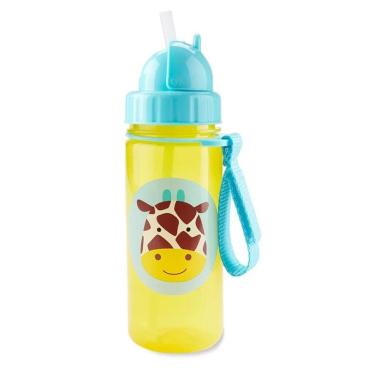 Imagem de Garrafa Flip Zoo Girafa - 390ml - Skip Hop