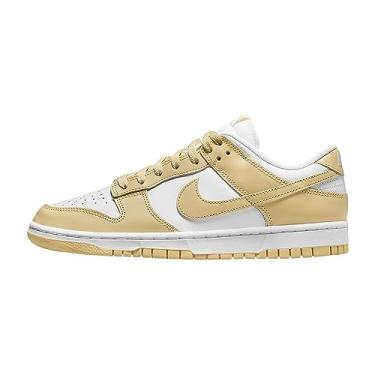 Imagem de Nike Dunk Low Retro Bttys Tênis masculino, Branco/Team Gold-white-white, 46